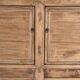 Antique wooden three-door sideboard (circa 1920)