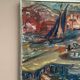 Original Mid Century Swedish Oil On Canvas – “Bohuslän” By Sara‑Lisa Ryd – Vintage & Framed – 48 × 57 Cm