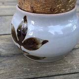 Arnon stoneware enamelled pot