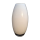 Small contemporary vase in white opaline.