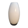 Small contemporary vase in white opaline.