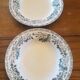 Set of 2 plates new ceramic factories north model guadeloupe