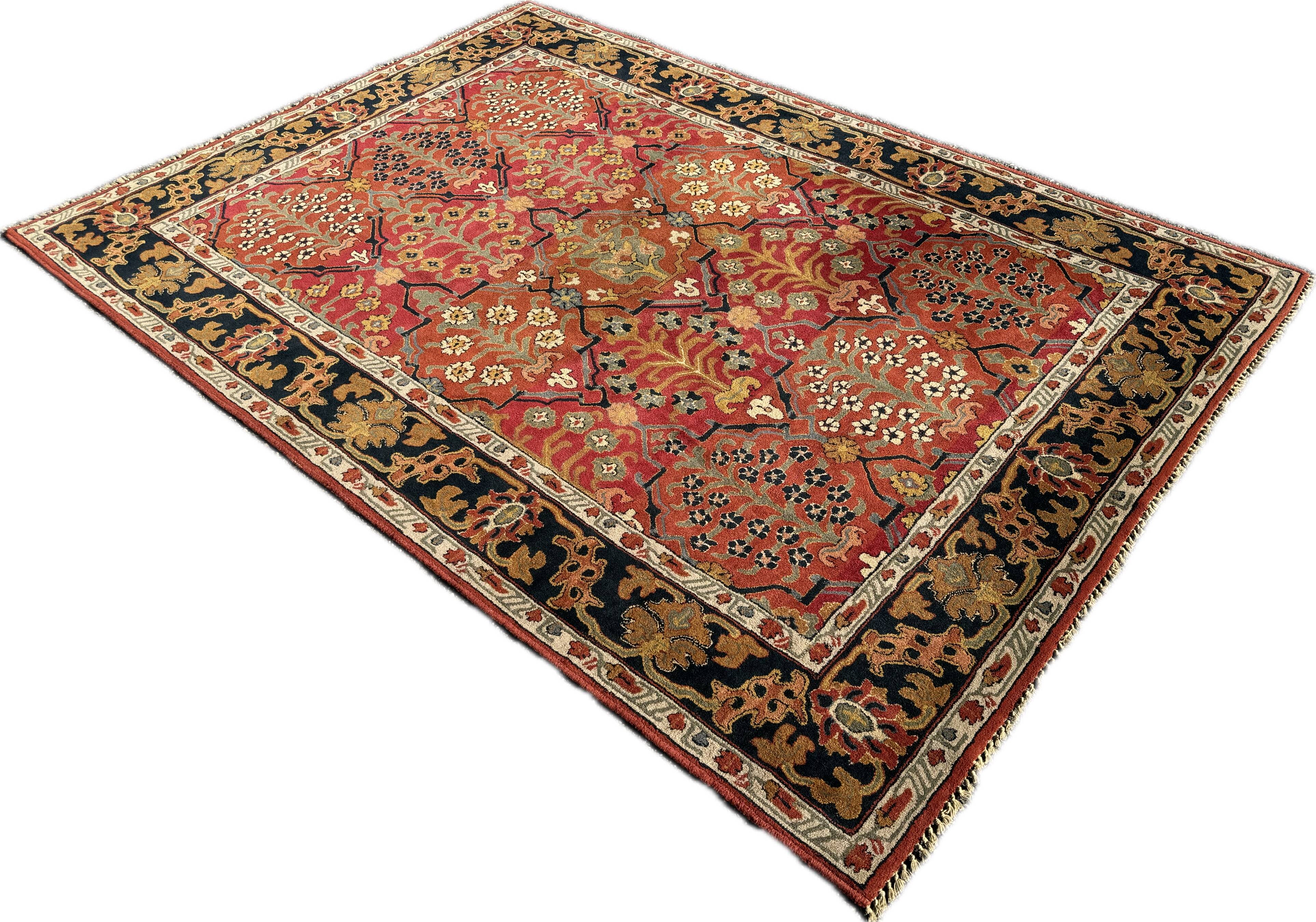 French Janus Lily Point Rug