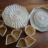Wicker tray