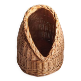 Vintage -Small rattan cat basket