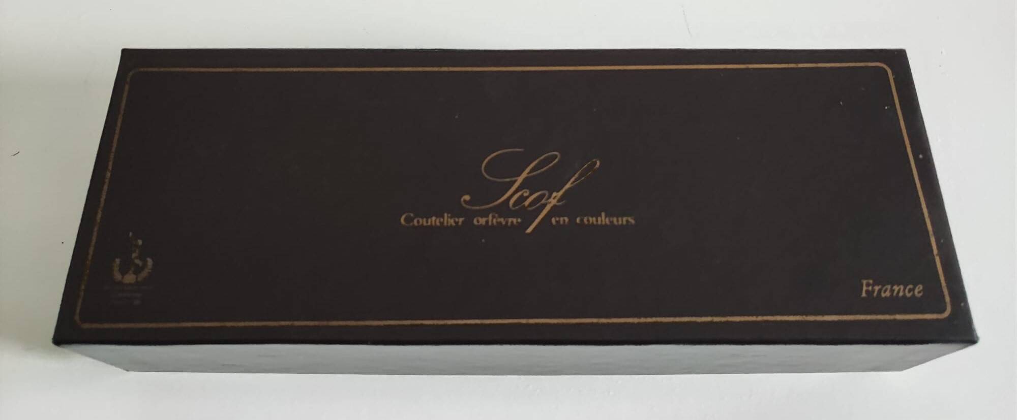12 silver-plated table spoons SCOF France