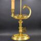 Bronze Gilt Bouillotte Lamp in Directoire Style "Lucien Gau"