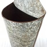 Zinc flower pot