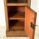 Bedside table 1940 sliding shutter and white marble