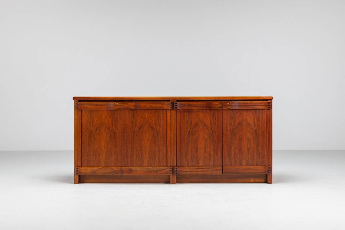 Franz Xaver sideboard in walnut Sproll Switzerland 1960