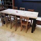 Farmhouse table, vintage wooden