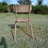 Chaise acier
