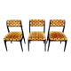 3 chaises space age vintage année 70