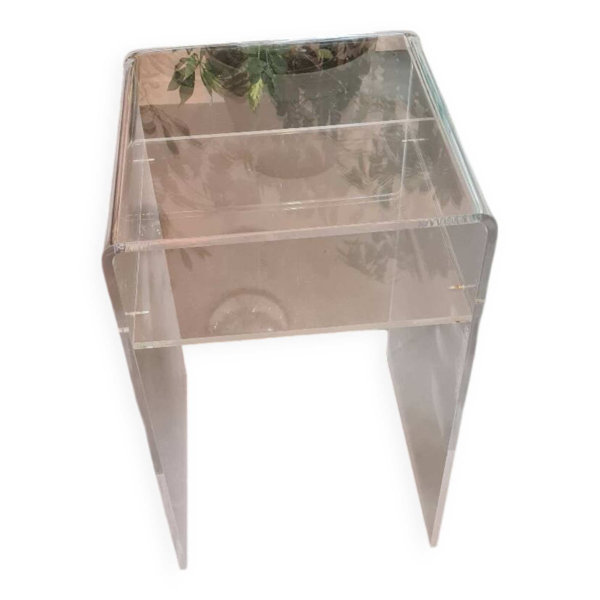 70's altuglass side table