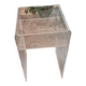 Table d'appoint en altuglass 70's