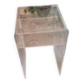 Table d'appoint en altuglass 70's