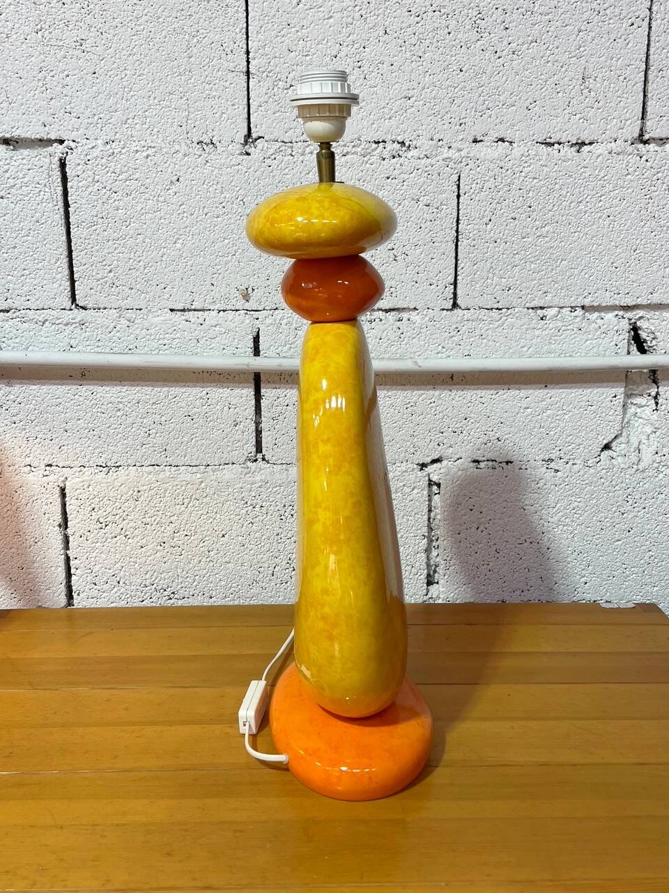 Lampe en céramique de François Châtain