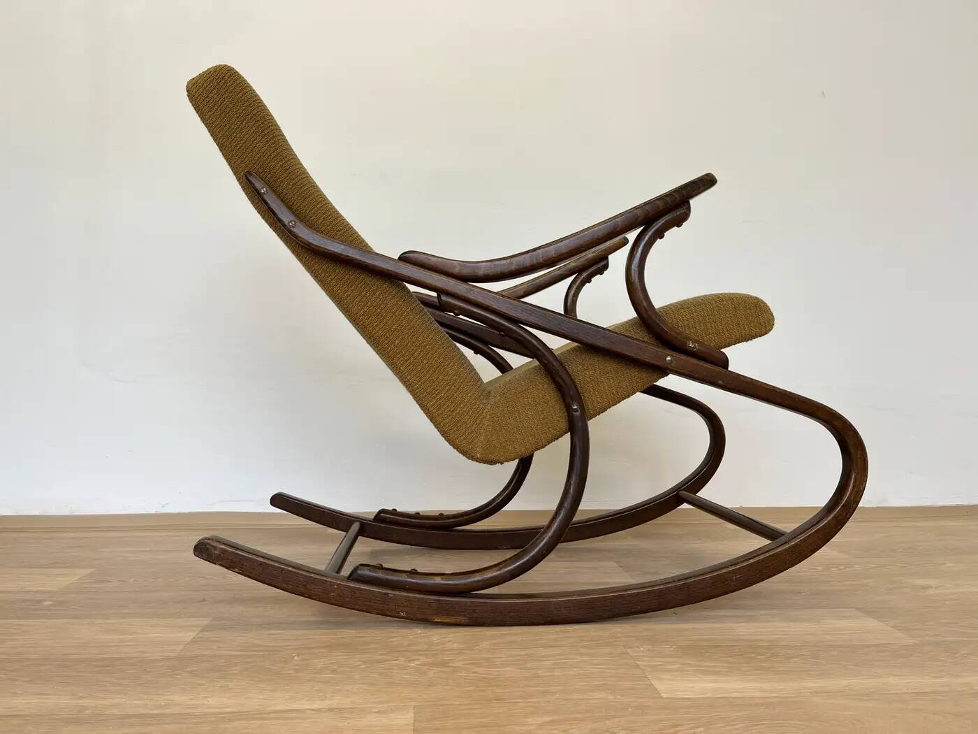 Midcentury design rocking chair by TON / Expo, 1958