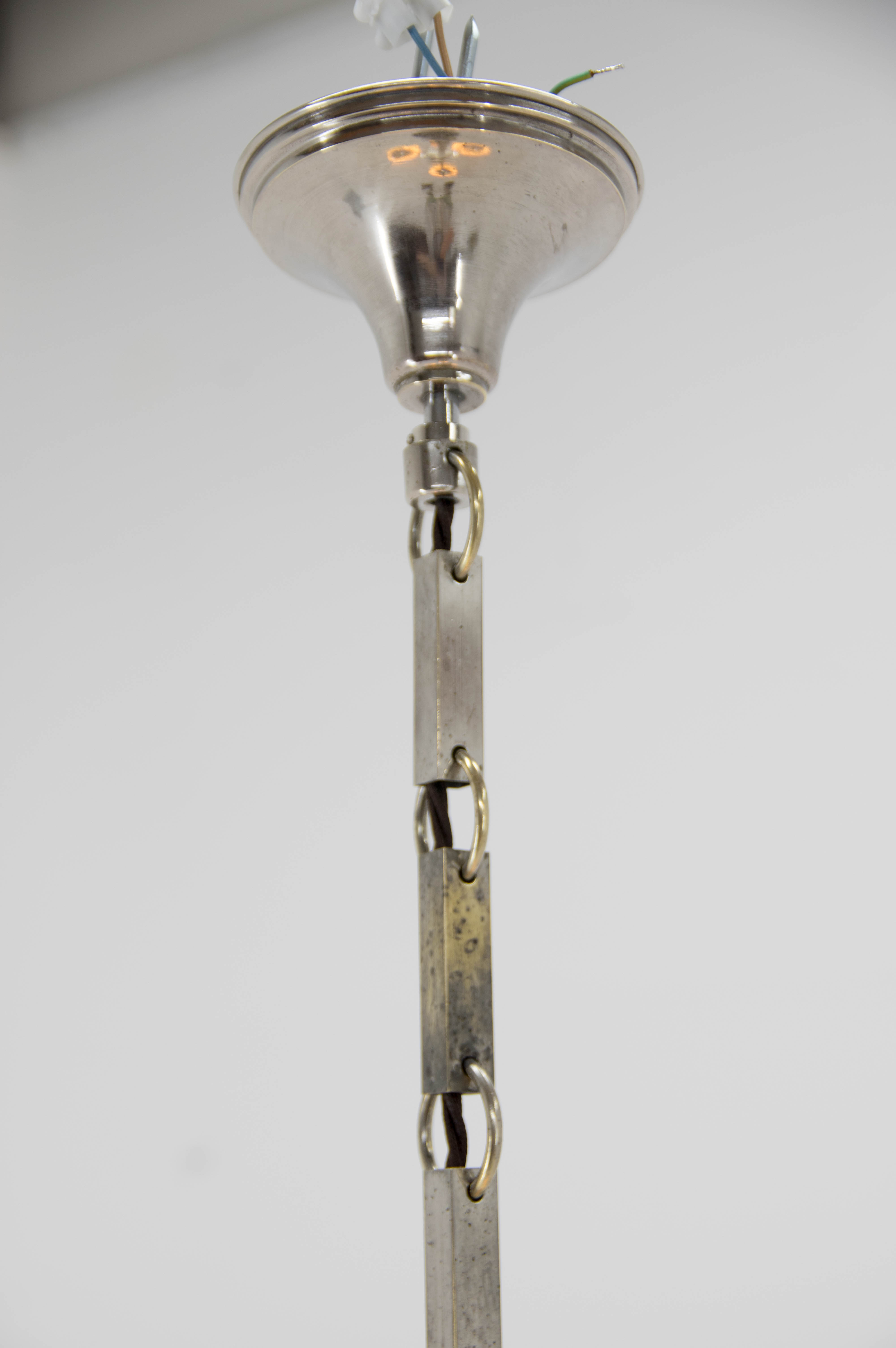 Rondocubist chandelier, 1930