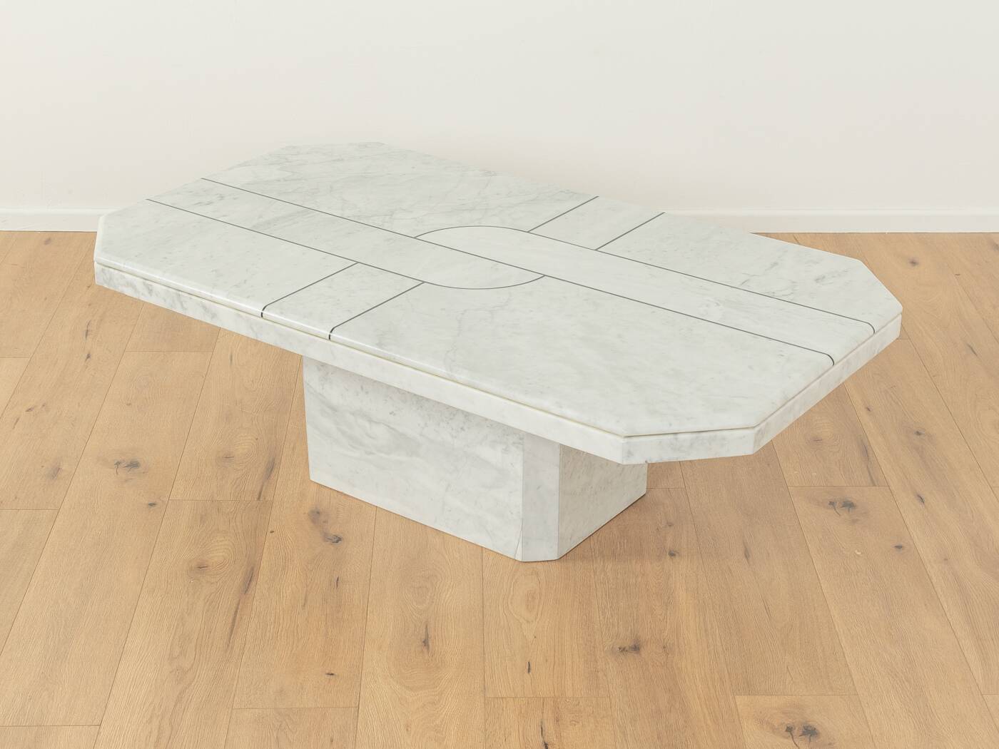 1980s marble coffee table