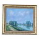 Tableau d'Édouard FEBVRE, Paysage de bord de rivière