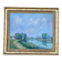 Tableau d'Édouard FEBVRE, Paysage de bord de rivière