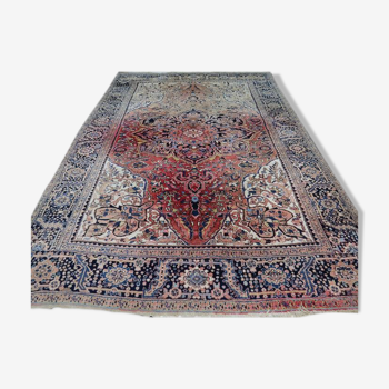 Tapis persan heriz ancien 242x343cm, Iran vers 1950