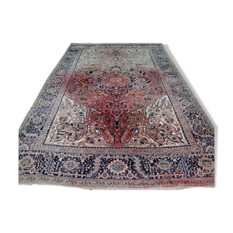 Persian carpet ancient heriz 242x343cm, Iran to 1950