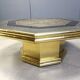 Vintage coffee table by Rodolfo Dubarry, 1970s