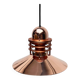 Vintage Copper Pendant Lamp Nyhavn by Alfred Homann and Ole V. Kjær for Louis Poulsen, 1980s