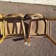 Lot of 4 luterma wood bistrot chairs years 50/60