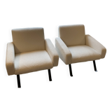 Paire de fauteuils 740 steiner