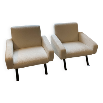 Paire de fauteuils 740 steiner