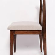 Mid-Century Chair in Boucle and Beech by M. Zielinski, Europe, 1960s