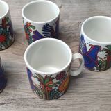 5 mugs Acapulco by Villeroy and Boch
