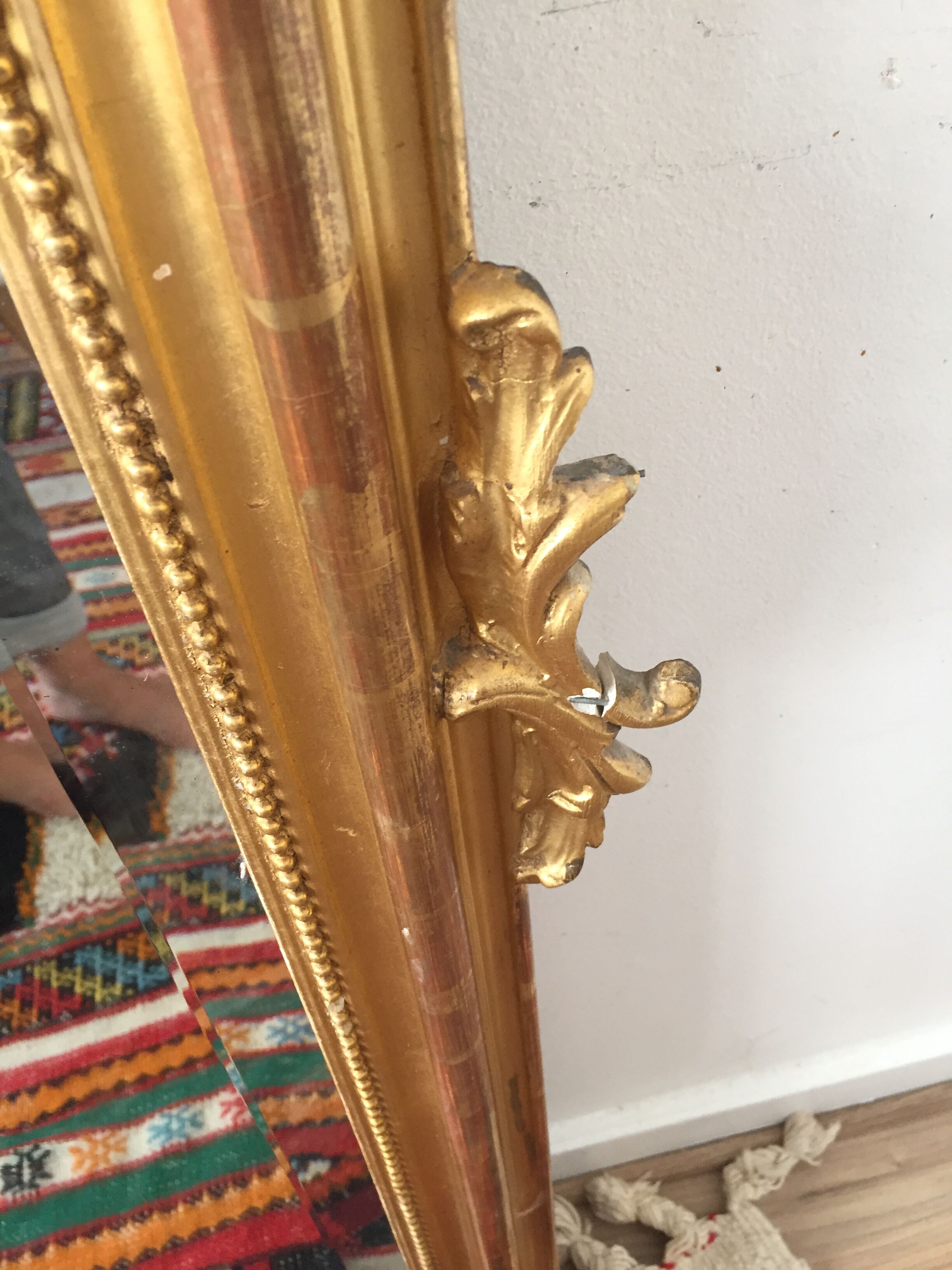 Mirror style Louis XV 89x143cm