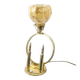 Art Deco table lamp, brass, glass, Germany, 1930s