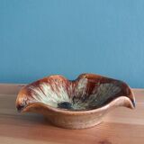 Handcrafted ceramic ashtray from the Basque Country, Béarn, 1970s