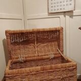 Braided wicker trunk