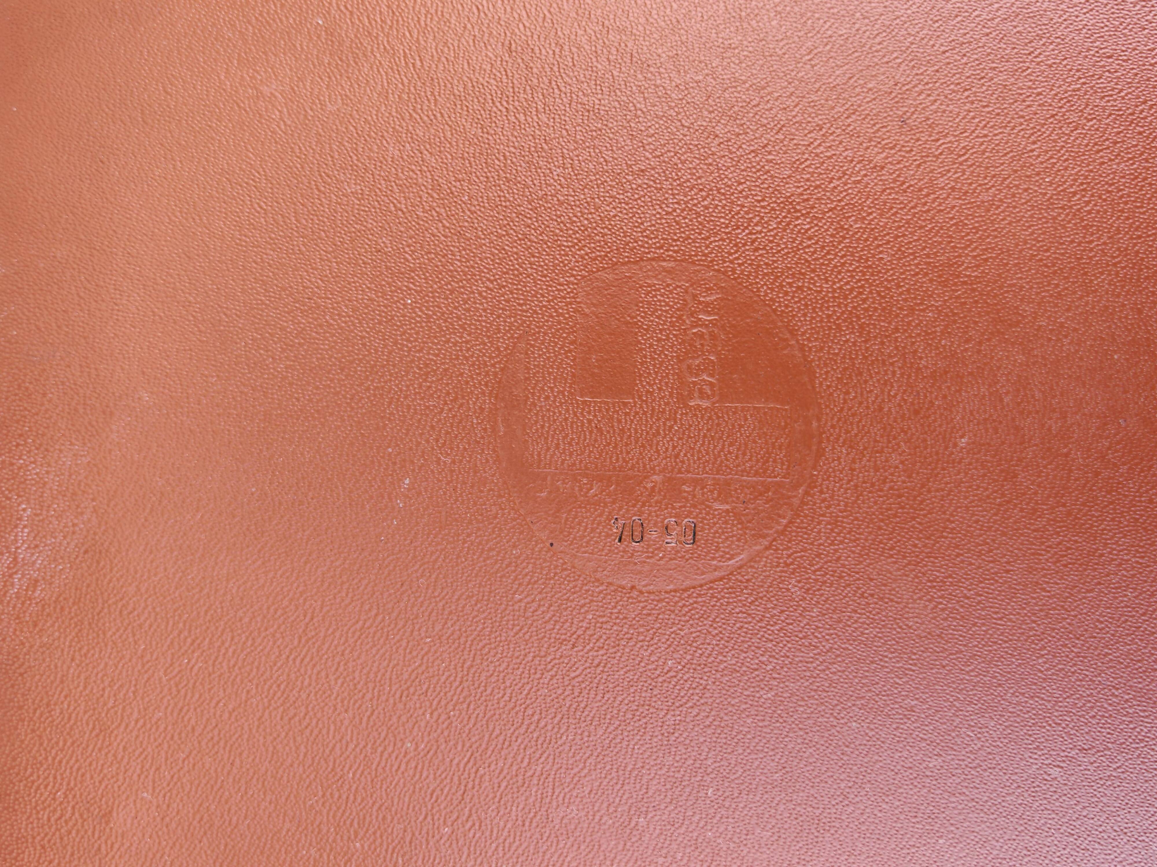 Postmodern pair of leather chairs by Giancarlo Vegni for Fasem 1984