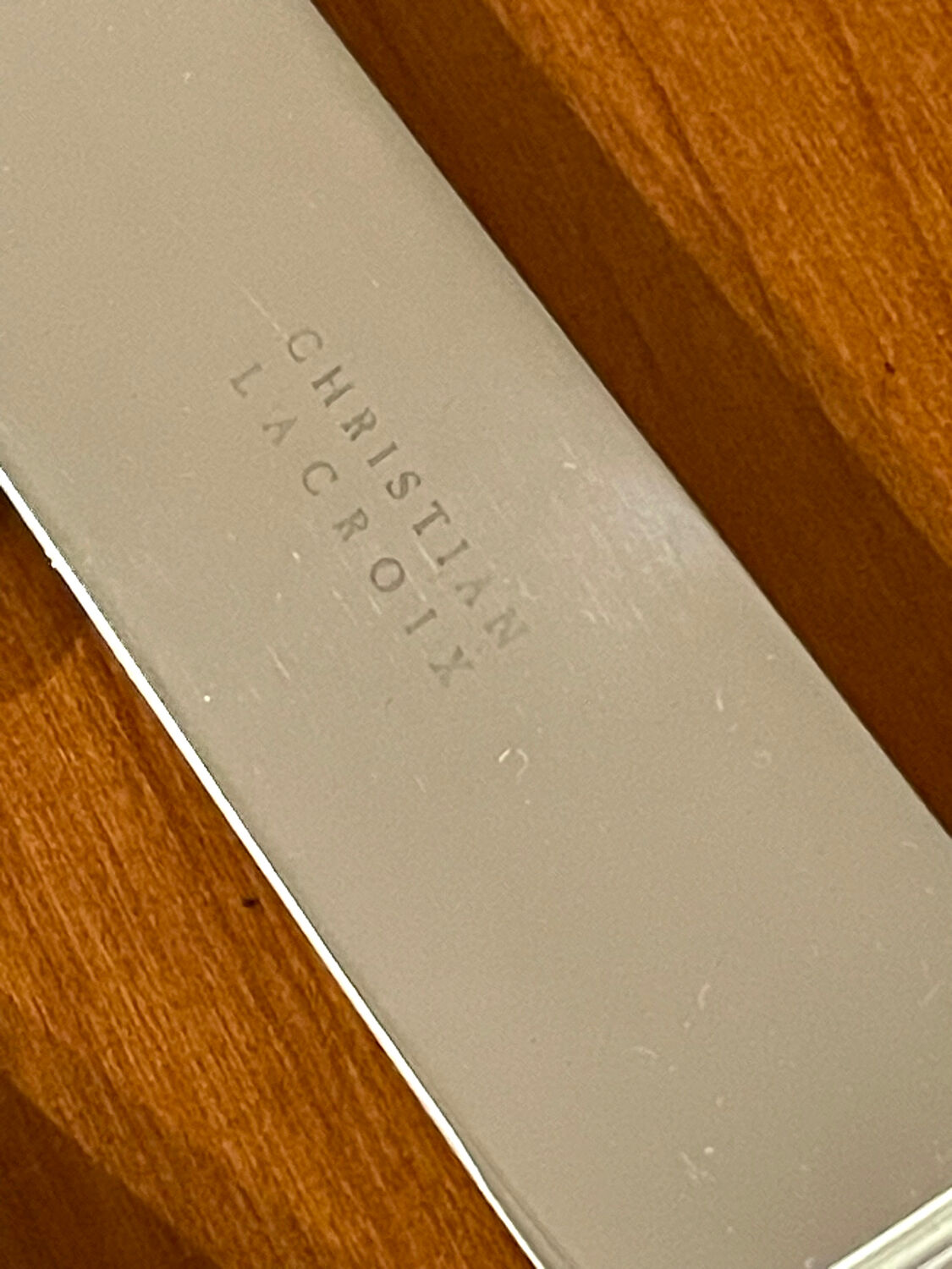 Christofle and Christian Lacroix, service cutlery.