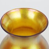 Iridescent glass vase by WMF