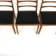 Set of 6 Scandinavian oak chairs "Reno", Bodafors, Sweden, 1960