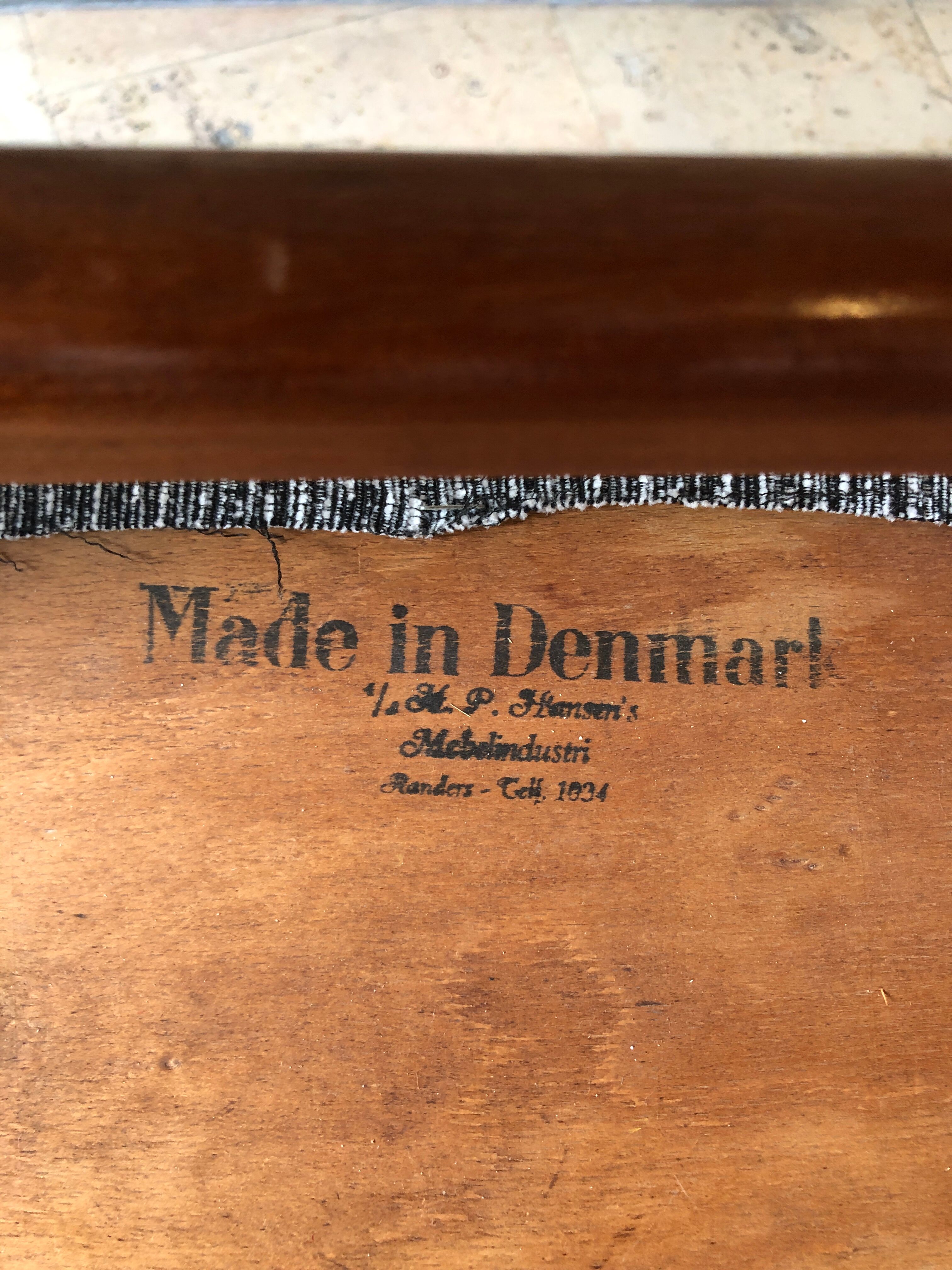 Danish chairs by H. P. Hansen