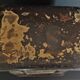 Cabinet furniture japan edo period signature and color photo