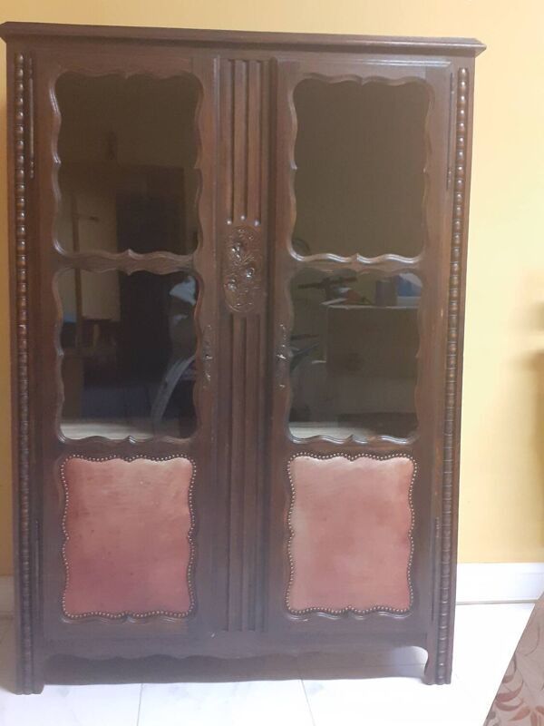 Armoire vitrée/ vitrine/bibliothèque