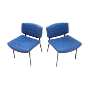Paire de fauteuils royal - blue