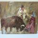 Impressionist Oil Painting on Wood Panel