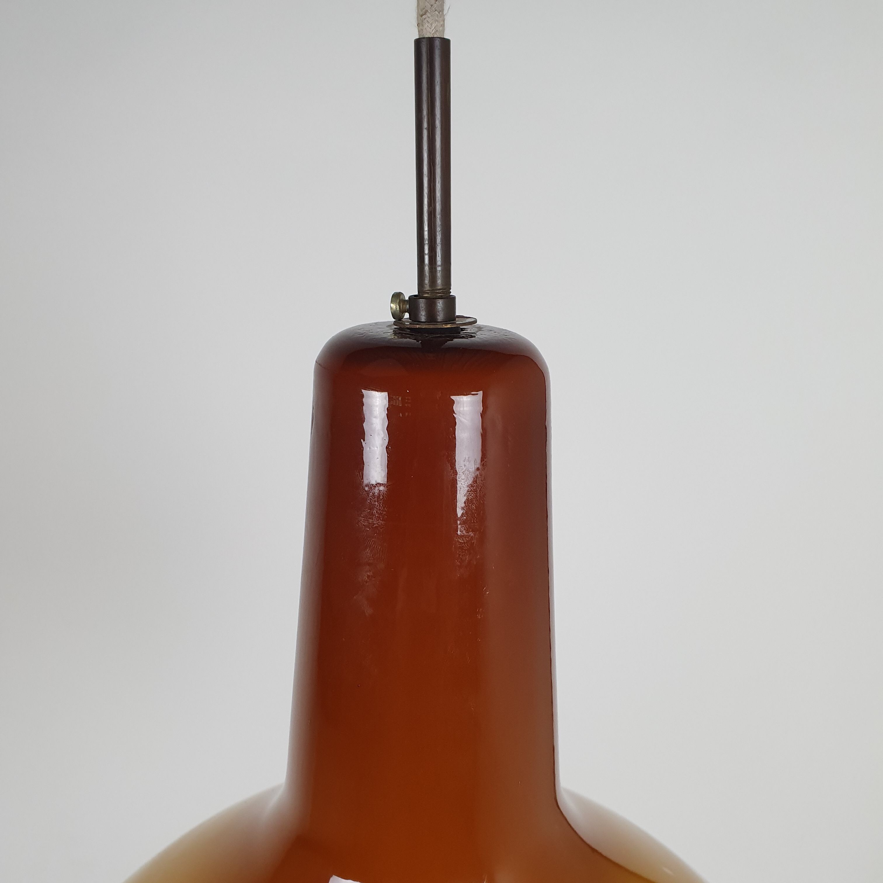 Hanging lamp by Massimo Vignelli ed. Venini, 1950s