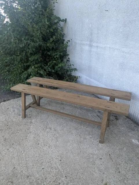 Oak bench